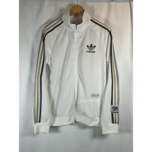 MEN'S ADIDAS ORIGINALS CHILE 20 TREFOIL TRACK JACKET ~SIZE Medium